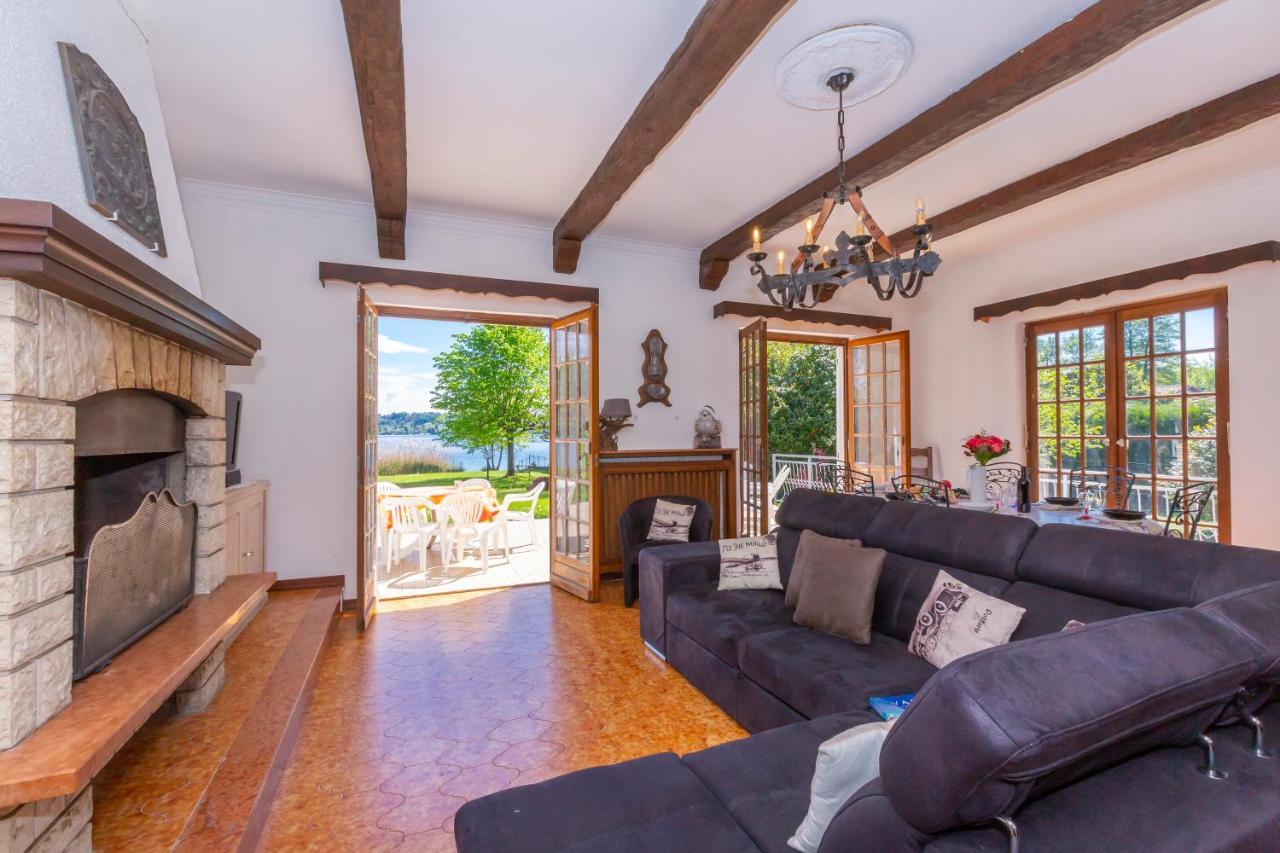 Villa Martine Au Bord Du Lac - Happy Rentals Cadrezzate Ngoại thất bức ảnh